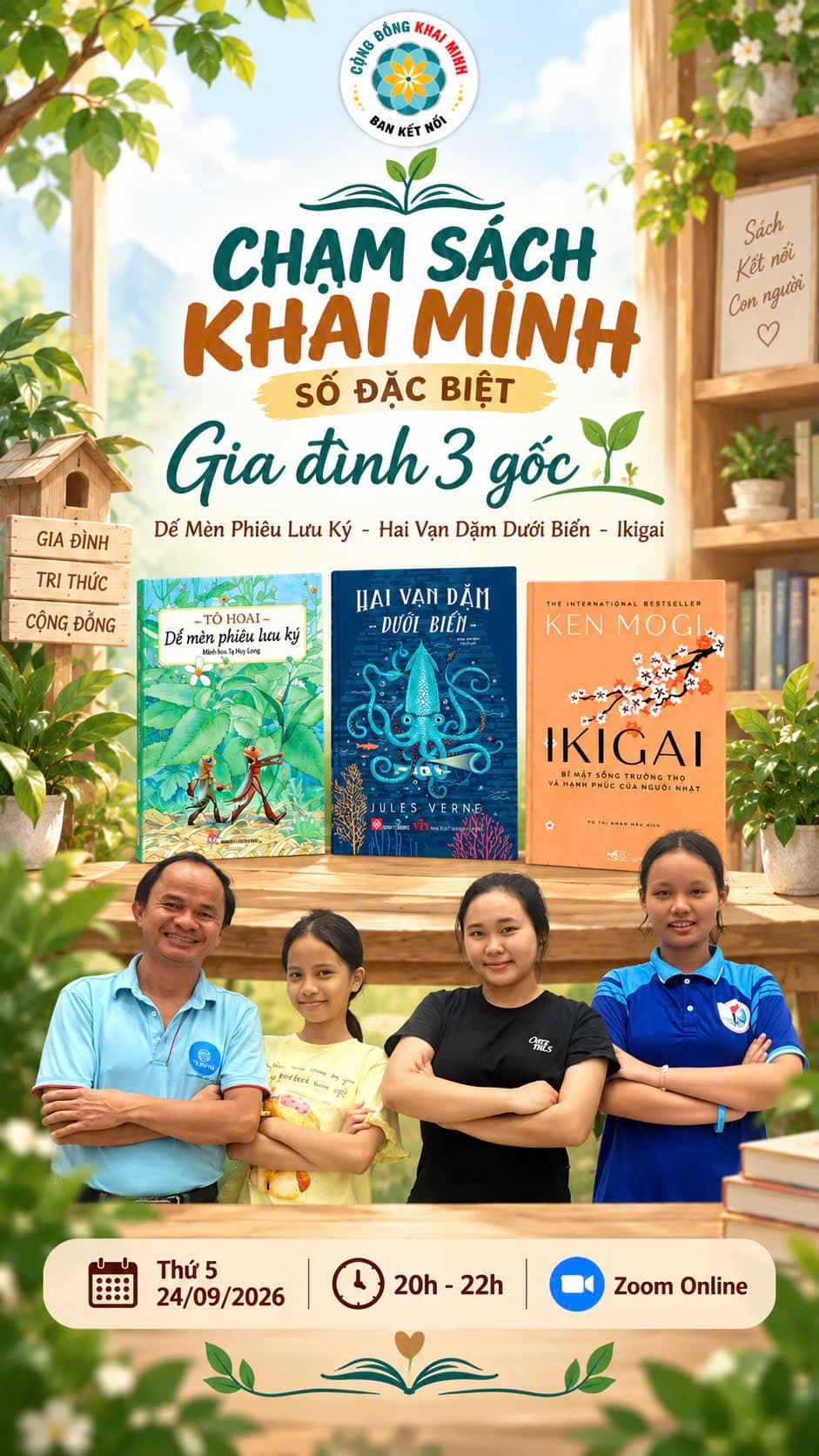 📚🌿 CHẠM SÁCH KHAI MINH – SỐ ĐẶC BIỆT 🌿📚 