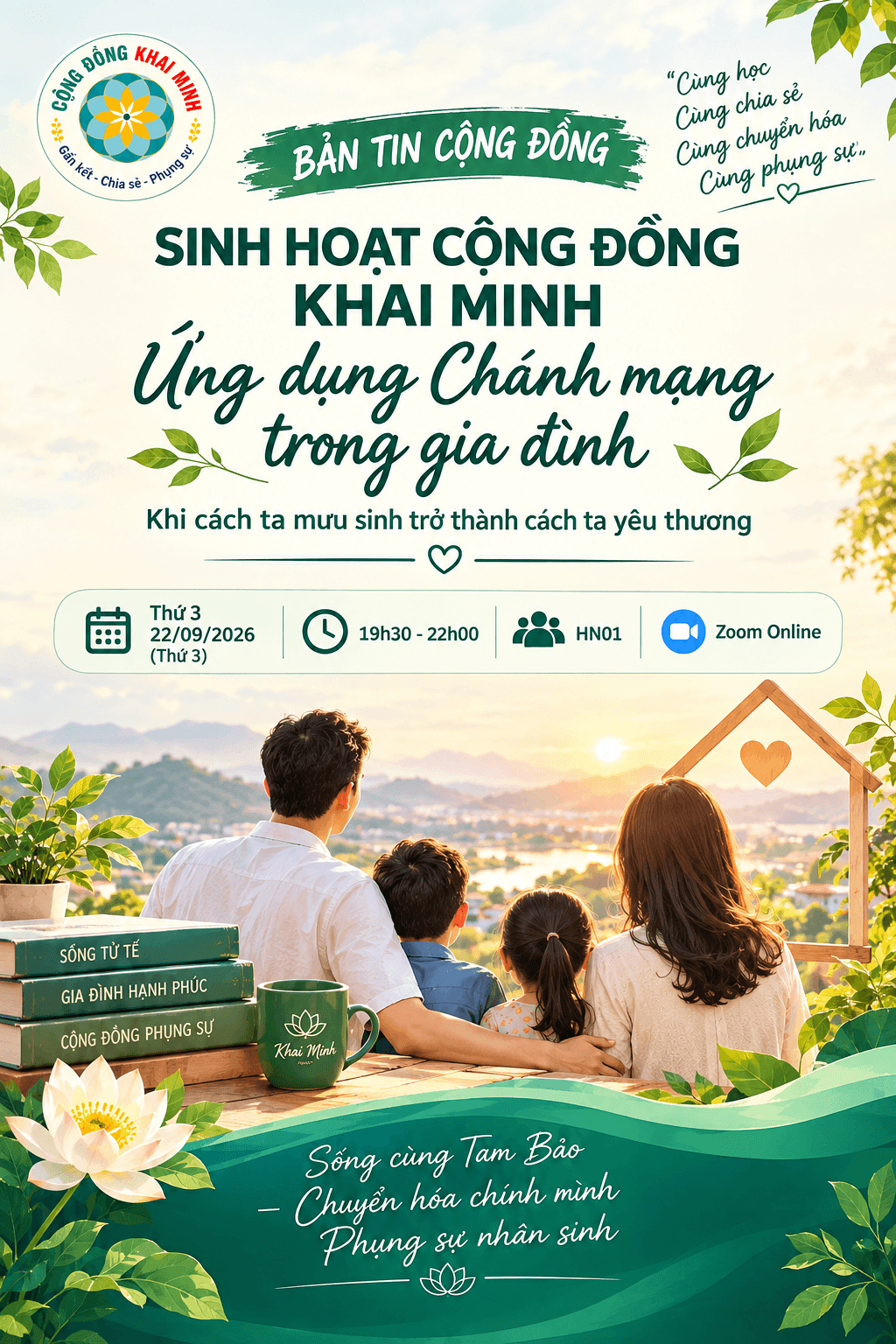 SINH HOẠT CỘNG ĐỒNG KHAI MINH
